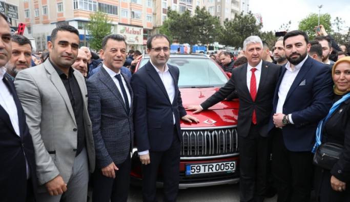 Türkiye’nin Otomobili TOGG Kapaklı’da Tanıtıldı