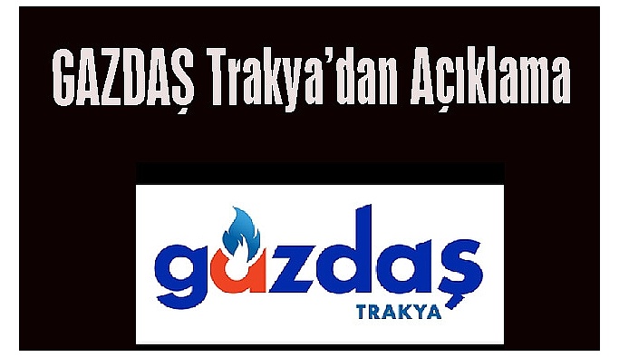 Gazdaş’dan açıklama