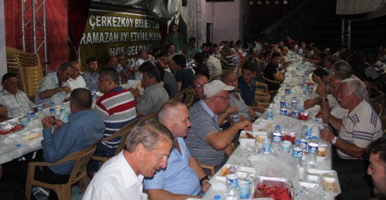 Çerkezlerin iftarına büyük ilgi