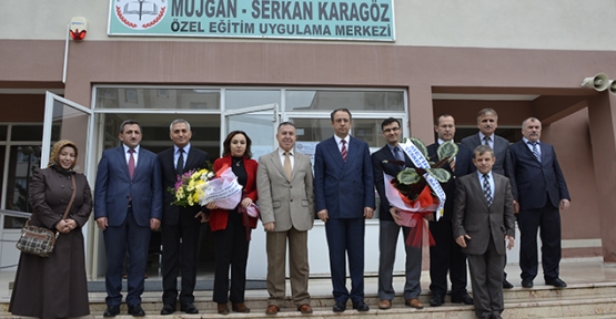 Kaymakam Kubilay özel öğrencilerle bir araya geldi